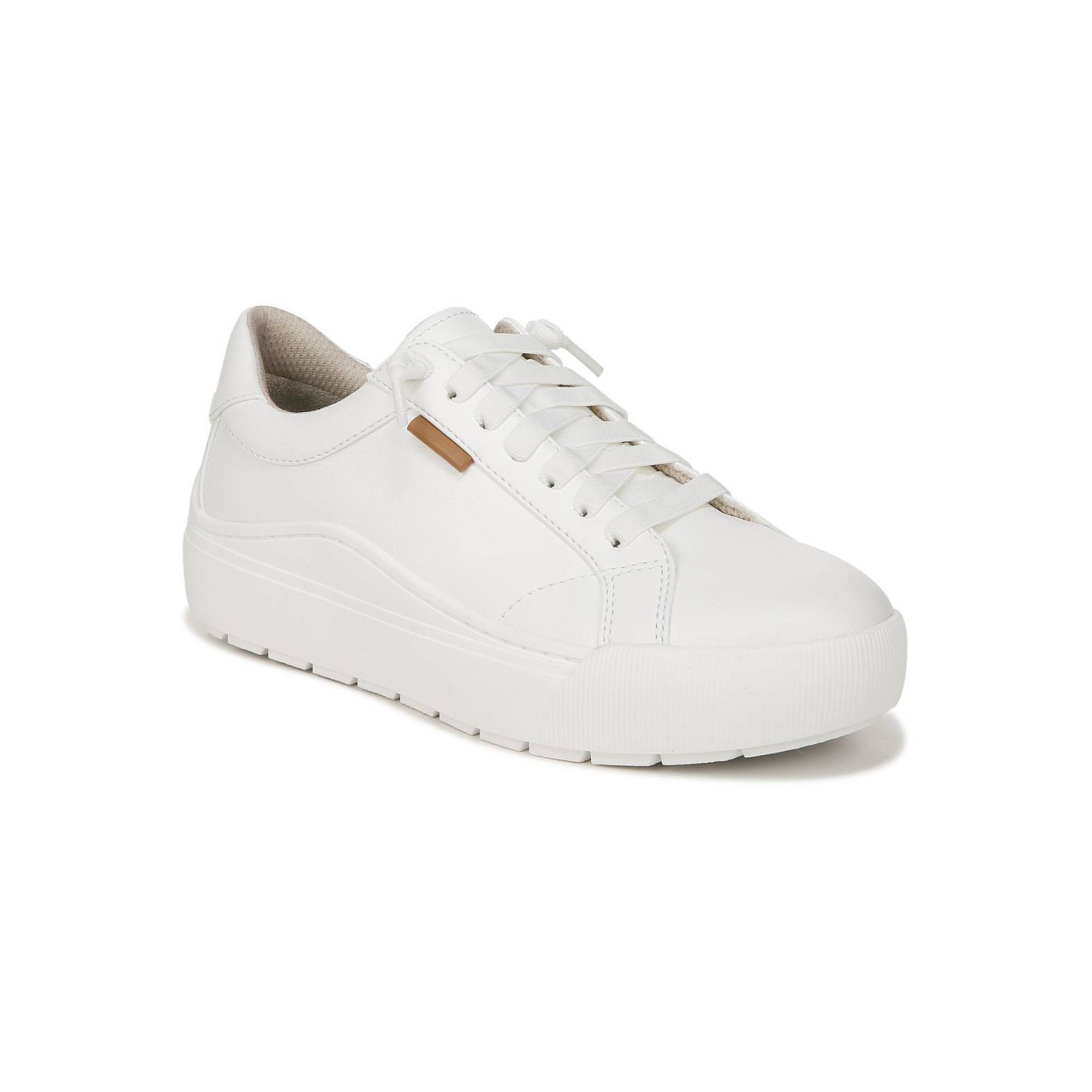 Dr. Scholls Time Off Go Womens Platform Sneakers, Size: 6, White
