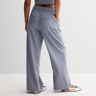 Juniors' SO® Curvy Fit Tie-Front Trousers