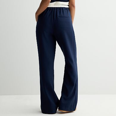 Juniors' SO® Boxer Waist Pants