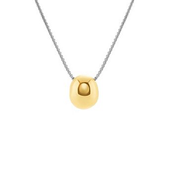Emberly Two Tone Ball Chain Necklace