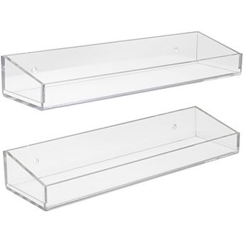 Sorbus 2-pack Acrylic Shelves