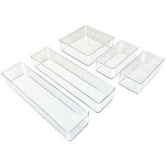 Sorbus 5 pc Office Drawer Organizer Set
