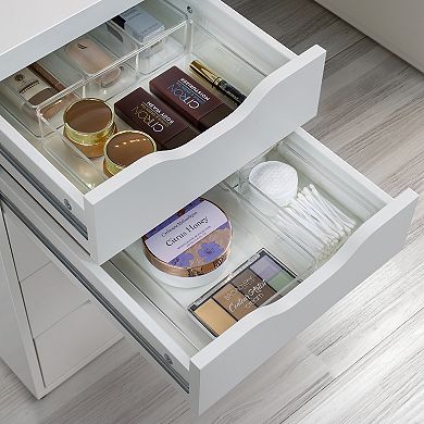 Sorbus 5-piece Clear Acrylic Narrow Drawer Organizer Set