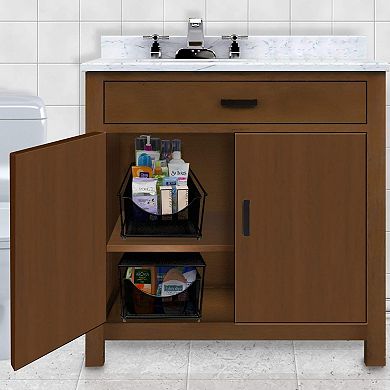 Sorbus Metal Mesh Cabinet Organizer