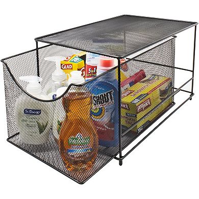 Sorbus Metal Mesh Cabinet Organizer