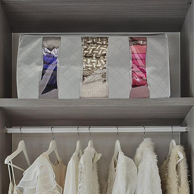 Sorbus 2-pack Foldable Storage Bag Organizers