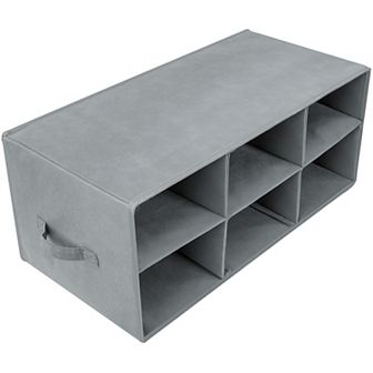 Sorbus 6-section Shoe Organizer