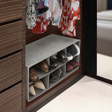 Sorbus 6-section Shoe Organizer