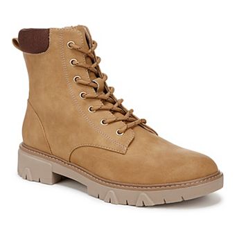 Dr. Scholl's Headstart Women's Faux Suede Combat Boots