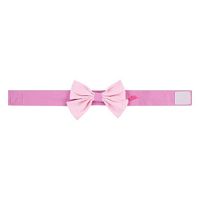 Newborn Baby Girls Nike Bodysuit Headband and Bib 3-Piece Set