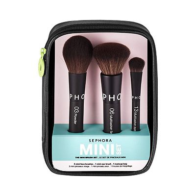 SEPHORA COLLECTION Mini Face and Eye Brush Set