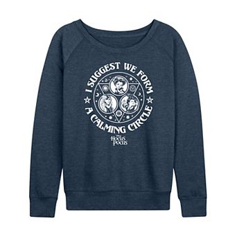 Disney's Hocus Pocus Women's Calming Circle French Terry Long Sleeve Tee