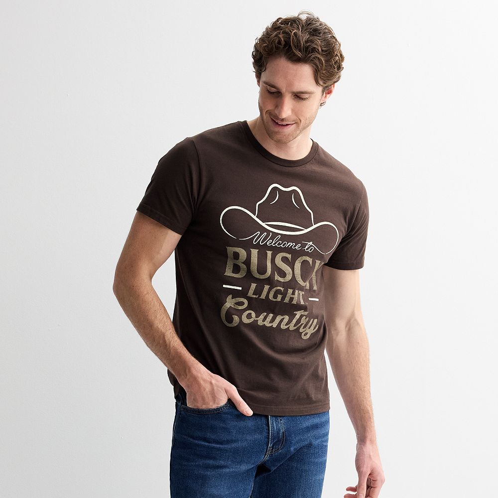 Men's Welcome to Busch Light Country Graphic Tee