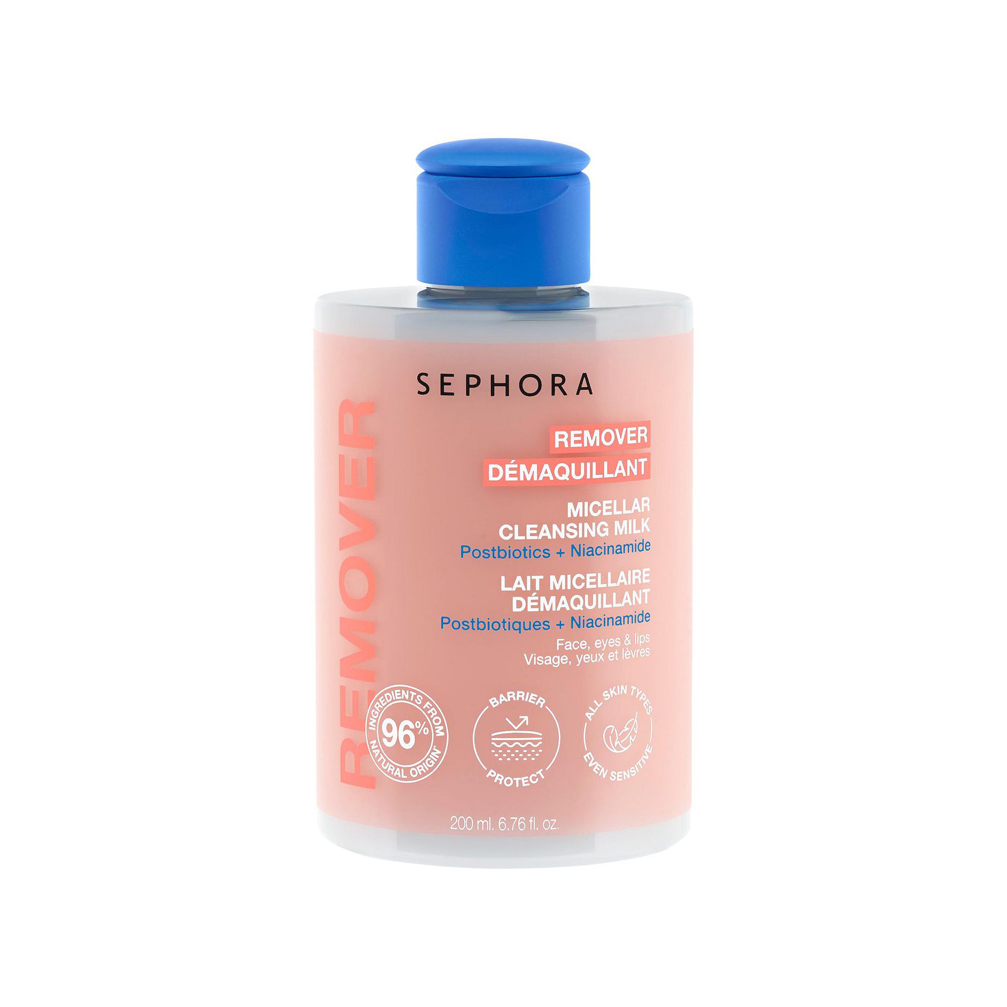 SEPHORA COLLECTION Micellar Cleansing Milk with Postbiotics + Niacinamide, 