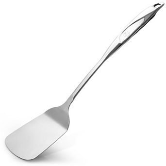 Zulay Kitchen 15 in Sturdy Stainless Steel Spatula For Cooking
