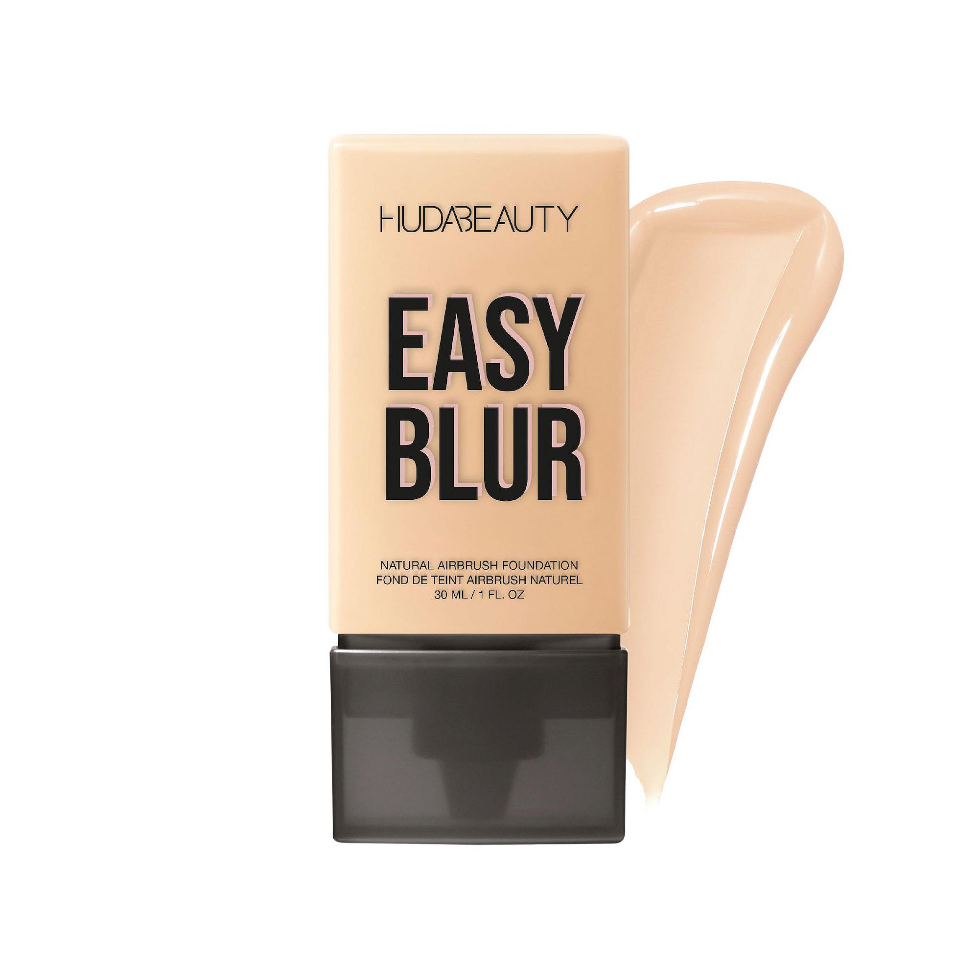HUDA BEAUTY Easy Blur Natural Airbrush Foundation with Niacinamide, Size: 1