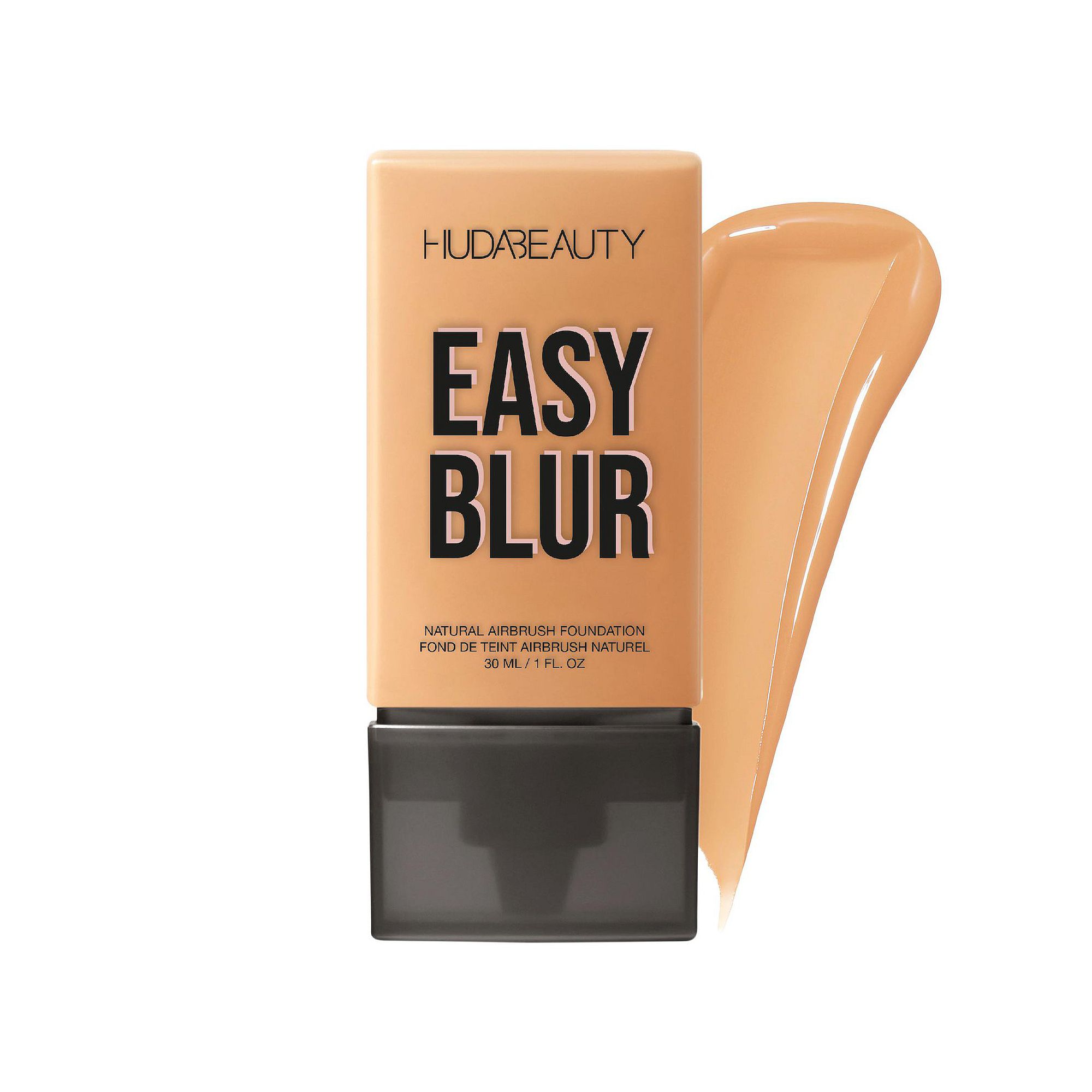 HUDA BEAUTY Easy Blur Natural Airbrush Foundation with Niacinamide, Size: 1