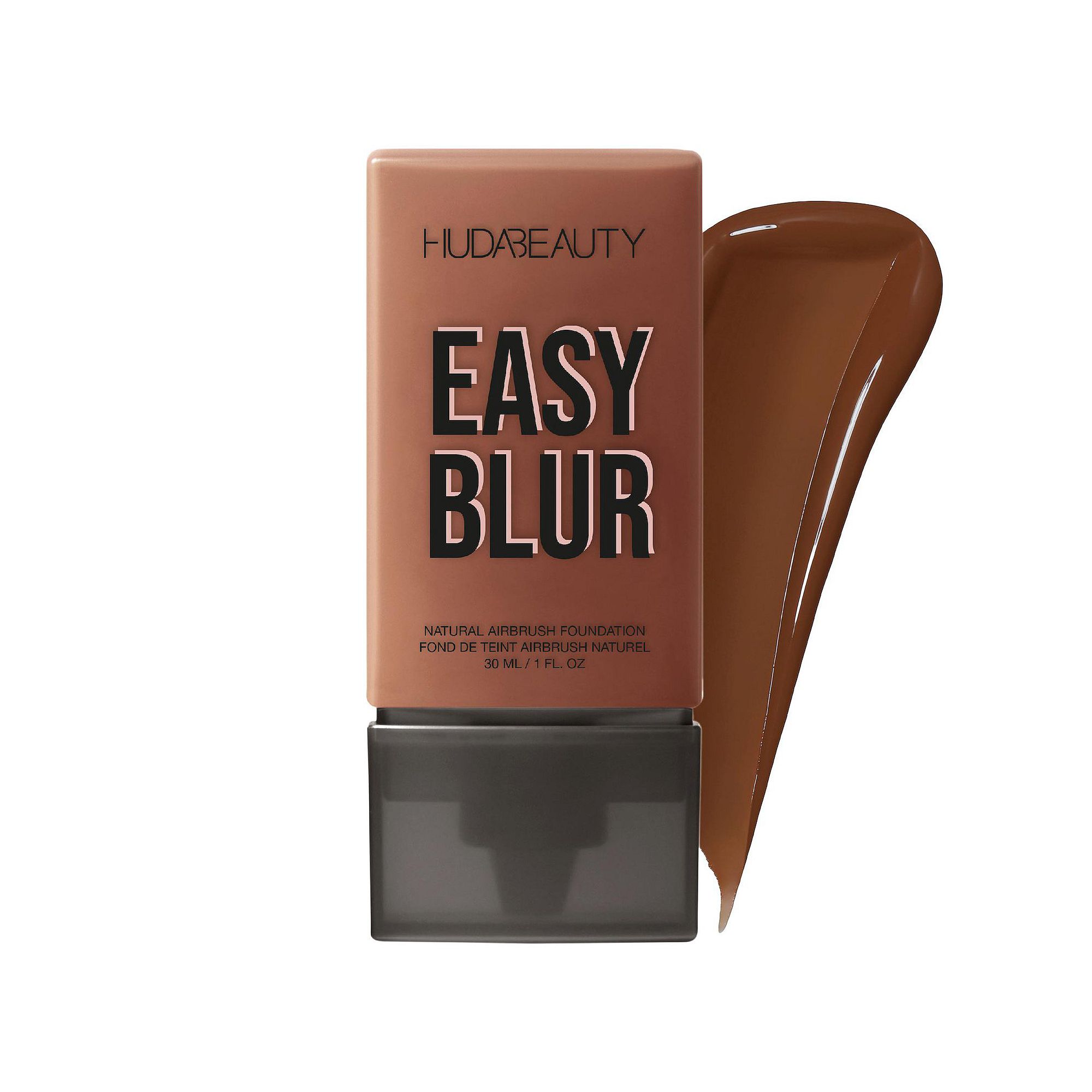 HUDA BEAUTY Easy Blur Natural Airbrush Foundation with Niacinamide, Size: 1