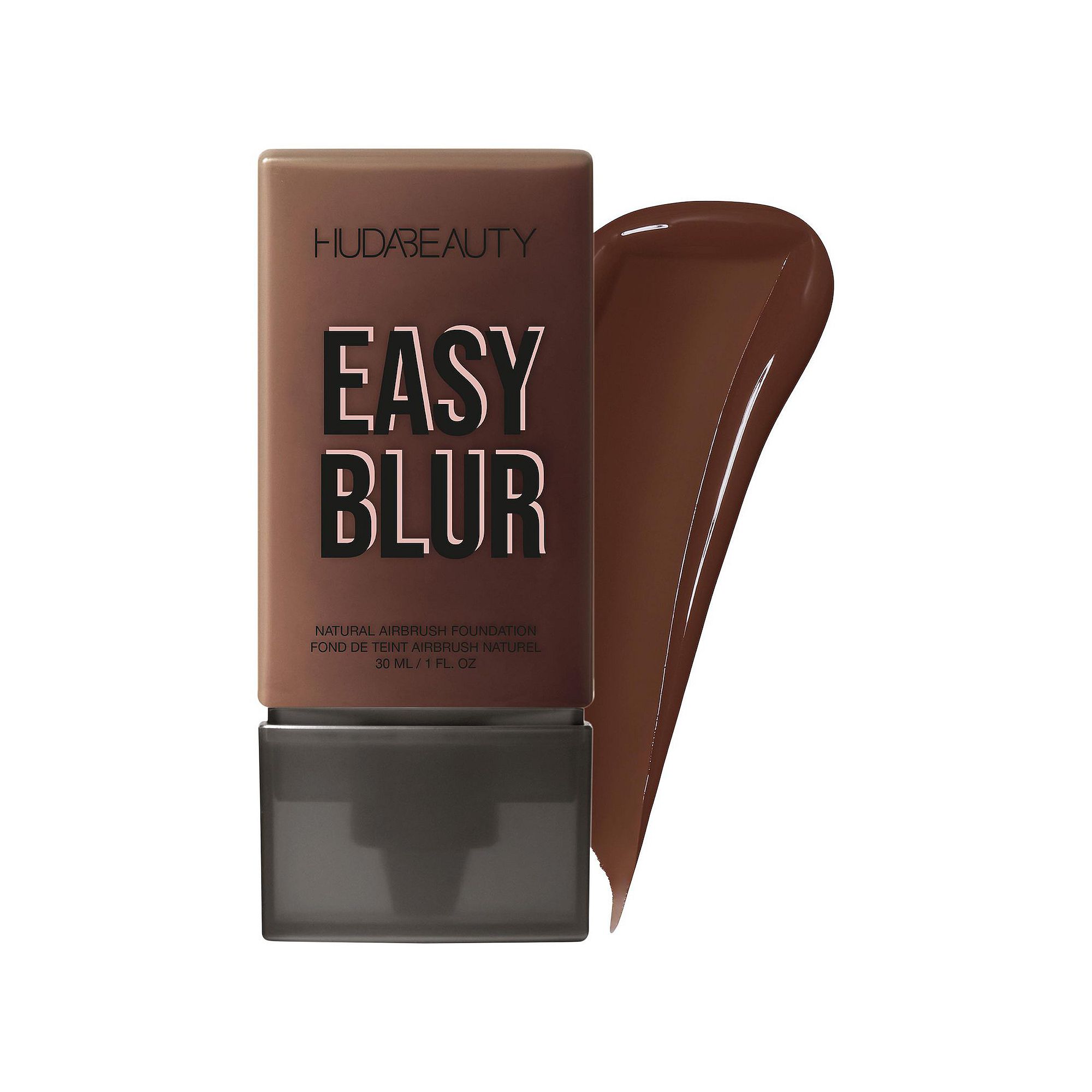 HUDA BEAUTY Easy Blur Natural Airbrush Foundation with Niacinamide, Size: 1