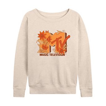 Women's MTV Fall Florals French Terry Long Sleeve Tee