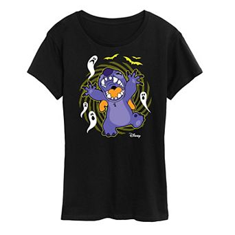 Disney's Lilo & Stitch Women's Halloween Ghosts Graphic Tee