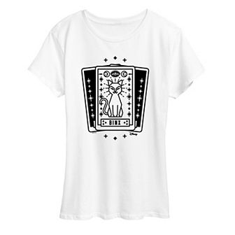 Disney's Hocus Pocus Women's Binx Tarot Card Graphic Tee