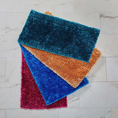 BrylaneHome Butter Chenille Bath Rug