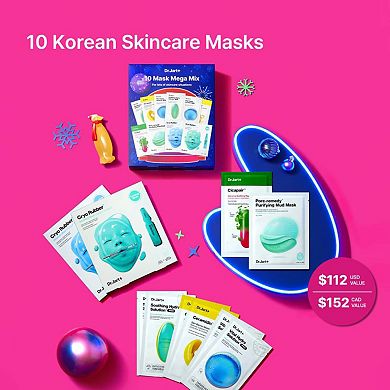 Korean Face Mask 10 Pack Gift Set