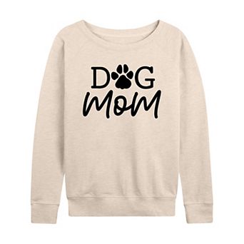 Women's Dog Mom French Terry Long Sleeve Tee