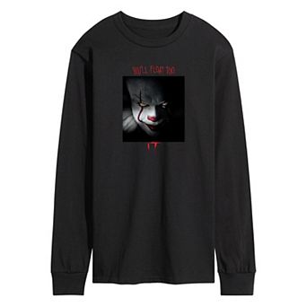 Men's IT You'll Float Too Long Sleeve Graphic Tee