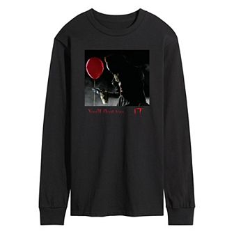Men's IT You'll Float Too Long Sleeve Graphic Tee