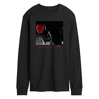 Men's IT You'll Float Too Long Sleeve Graphic Tee