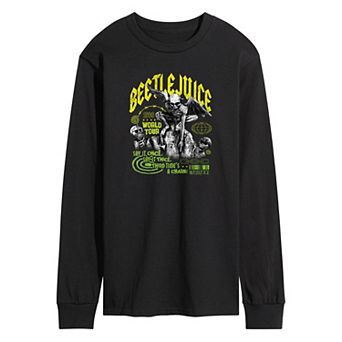 Men's Beetlejuice 1988 World Tour Long Sleeve Graphic Tee