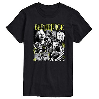 Men's Beetlejuice Collage Graphic Tee