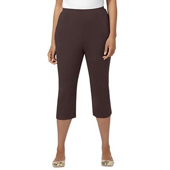 Catherines Women's Plus Size Suprema Capri (With Pockets)