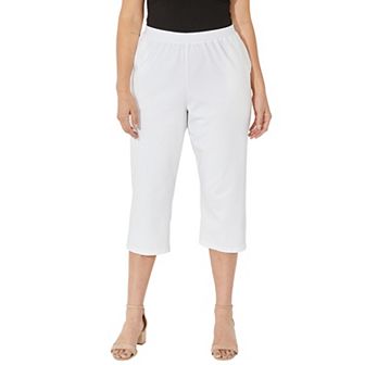 Catherines Women's Plus Size Suprema Capri (With Pockets)