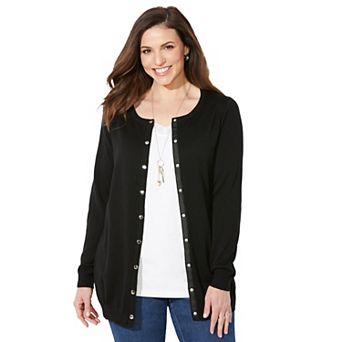 Catherines Women's Plus Size The Timeless Cardigan