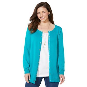 Catherines Women's Plus Size The Timeless Cardigan