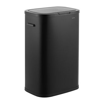 Tammi Kitchen 14.5-Gallon Slim Metal Push Button Trash Can