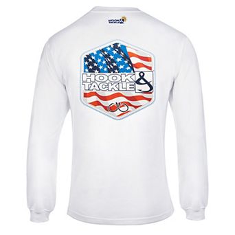Star-spangled L/s Uv Fishing T-shirt