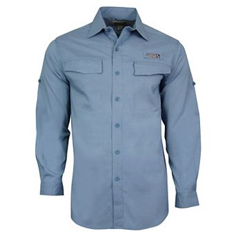 Hook & Tackle Men's Troller L/s Uv Vented Shirt