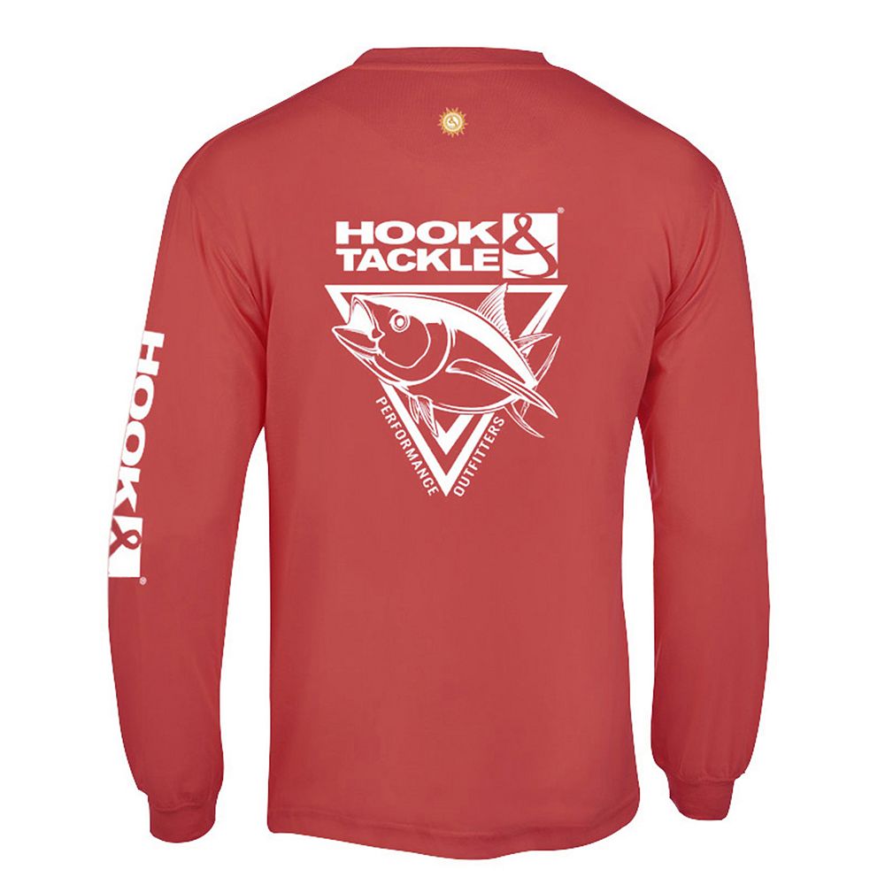Men's Camo Tuna L/S UV Fishing Shirt