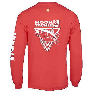 Tuna Triangle L/s Uv Fishing T-shirt