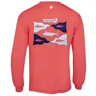 Fish Flags L/s Uv Fishing T-shirt