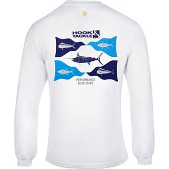 Fish Flags L/s Uv Fishing T-shirt