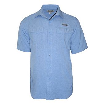 Hook & Tackle Men's Captiva Island S/s Uv Vented Shirt