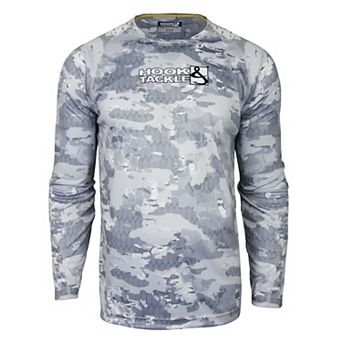 Fractal Camo L/s Uv Fishing T-shirt