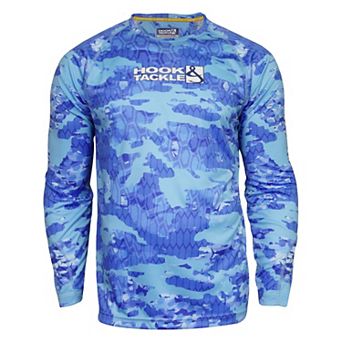 Fractal Camo L/s Uv Fishing T-shirt