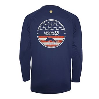 Fins & Strips L/s Uv Fishing T-shirt
