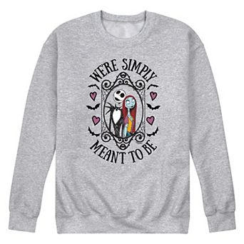 Disney's The Nightmare Before Christmas Men's Meant To Be Fleece Sweatshirt